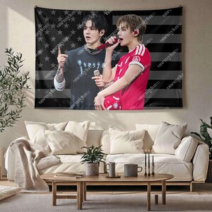 V Bts Flag - Etsy