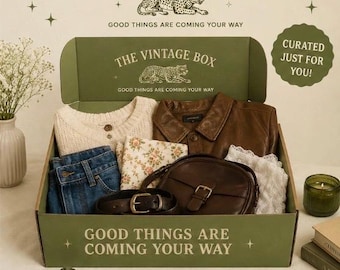 Curated MEDIUM sized Mystery Box Y2K, 90s Clothing & Accessories (Personalized Size/Style)