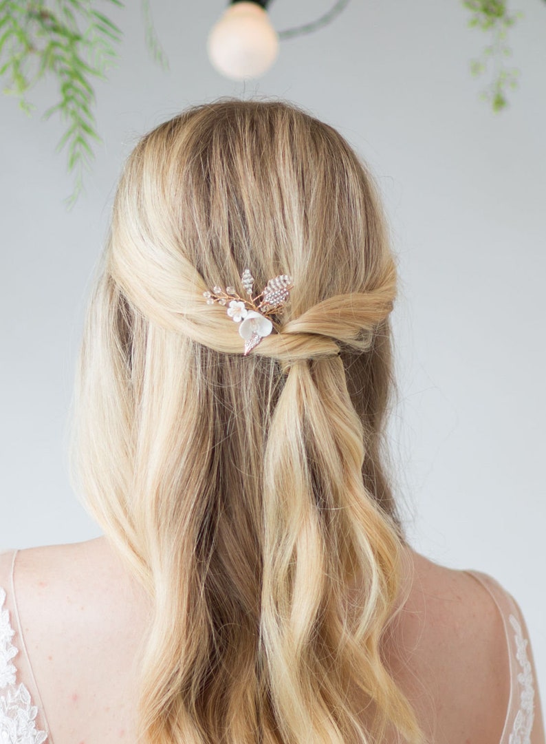 Small Lotte Bridal Hair Pin
