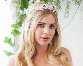 Aurelia Silver Wedding Tiara