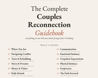 Guida alla comunicazione di coppia, Schede di lavoro per la relazione, Quaderno di esercizi per la terapia di coppia, Consulenza matrimoniale, Strumenti stampabili per la risoluzione dei conflitti