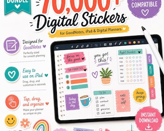 70,000+ Goodnotes Digital Stickers, Daily Life Digital Stickers, Goodnotes Sticker, Digital Planner Sticker, Biology Stickers, Png Stickers
