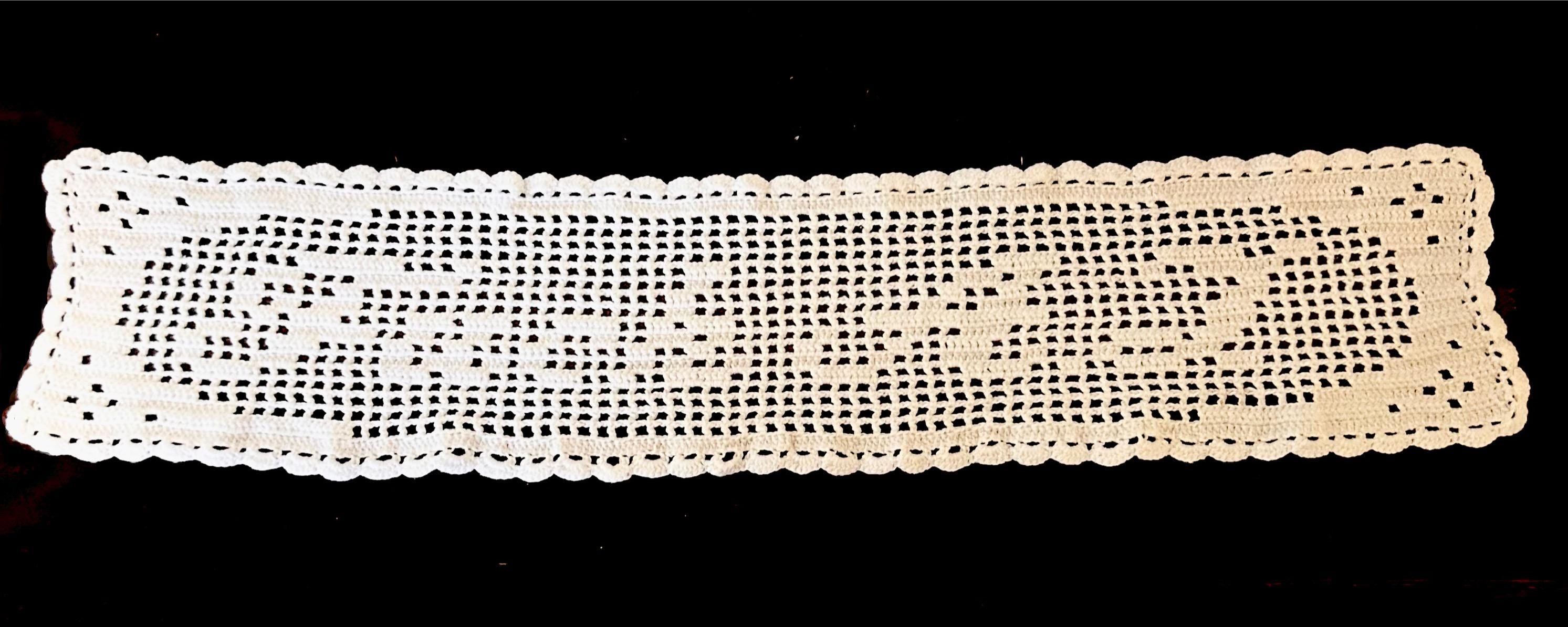 Grid Pattern Filet Anti AI Filet Crochet Pattern and Grid - Etsy