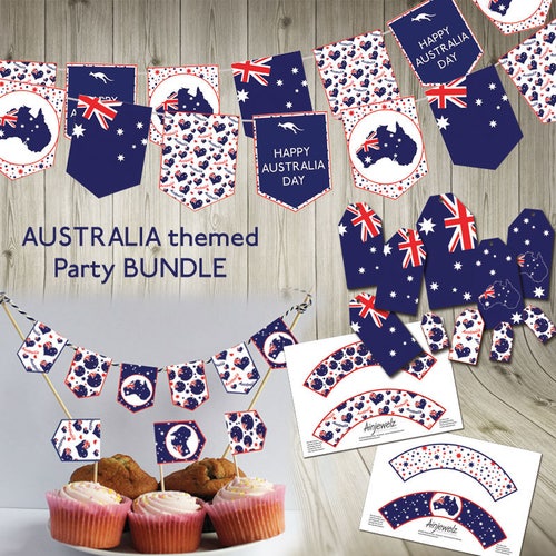Australia Tags Printable Australian Tags Download Australia Etsy