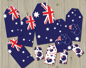 Australia tags printable Australian tags download, Australia flag tags Australia tag clip art Australia printable Australia download