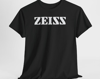 ZEISS Logo Tee | White Camera Brand Graphic T-Shirt