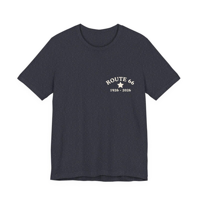 Route 66 Centennial T-Shirt – Retro Desert Road Trip Graphic Tee image 7