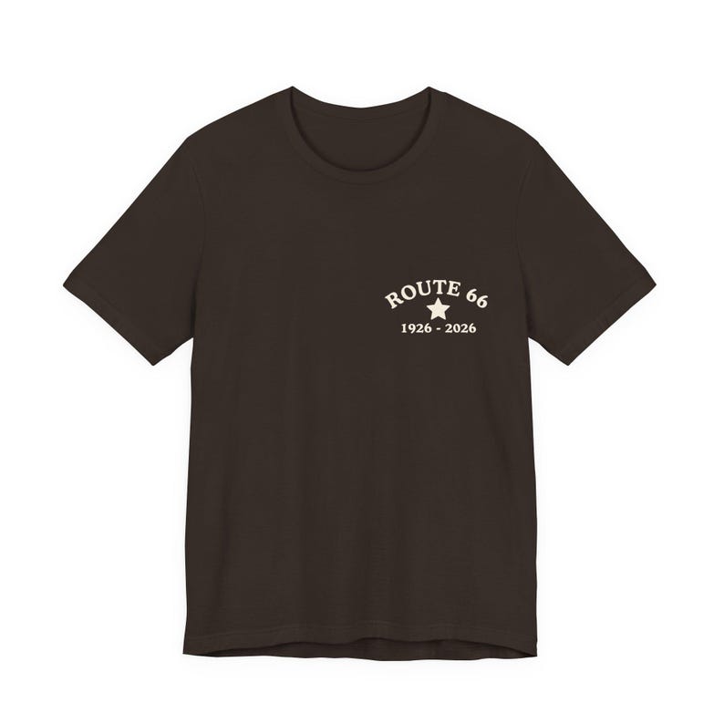 Route 66 Centennial T-Shirt – Retro Desert Road Trip Graphic Tee image 2