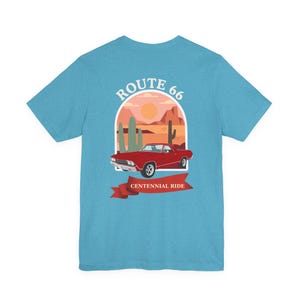 Route 66 Centennial T-Shirt – Retro Desert Road Trip Graphic Tee image 16