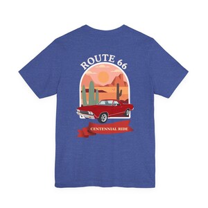 Route 66 Centennial T-Shirt – Retro Desert Road Trip Graphic Tee image 13