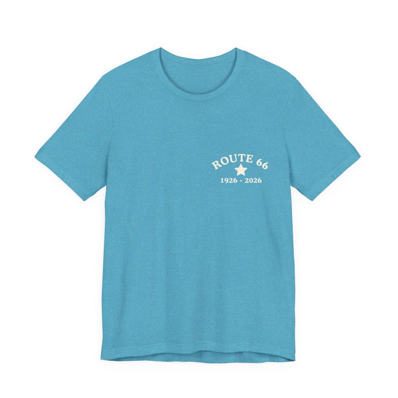 Route 66 Centennial T-Shirt – Retro Desert Road Trip Graphic Tee image 8