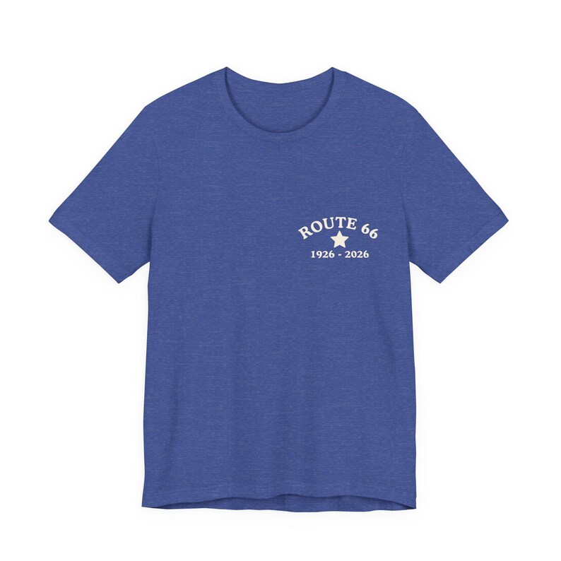 Route 66 Centennial T-Shirt – Retro Desert Road Trip Graphic Tee image 5