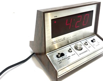 Bedside Table Clock Etsy
