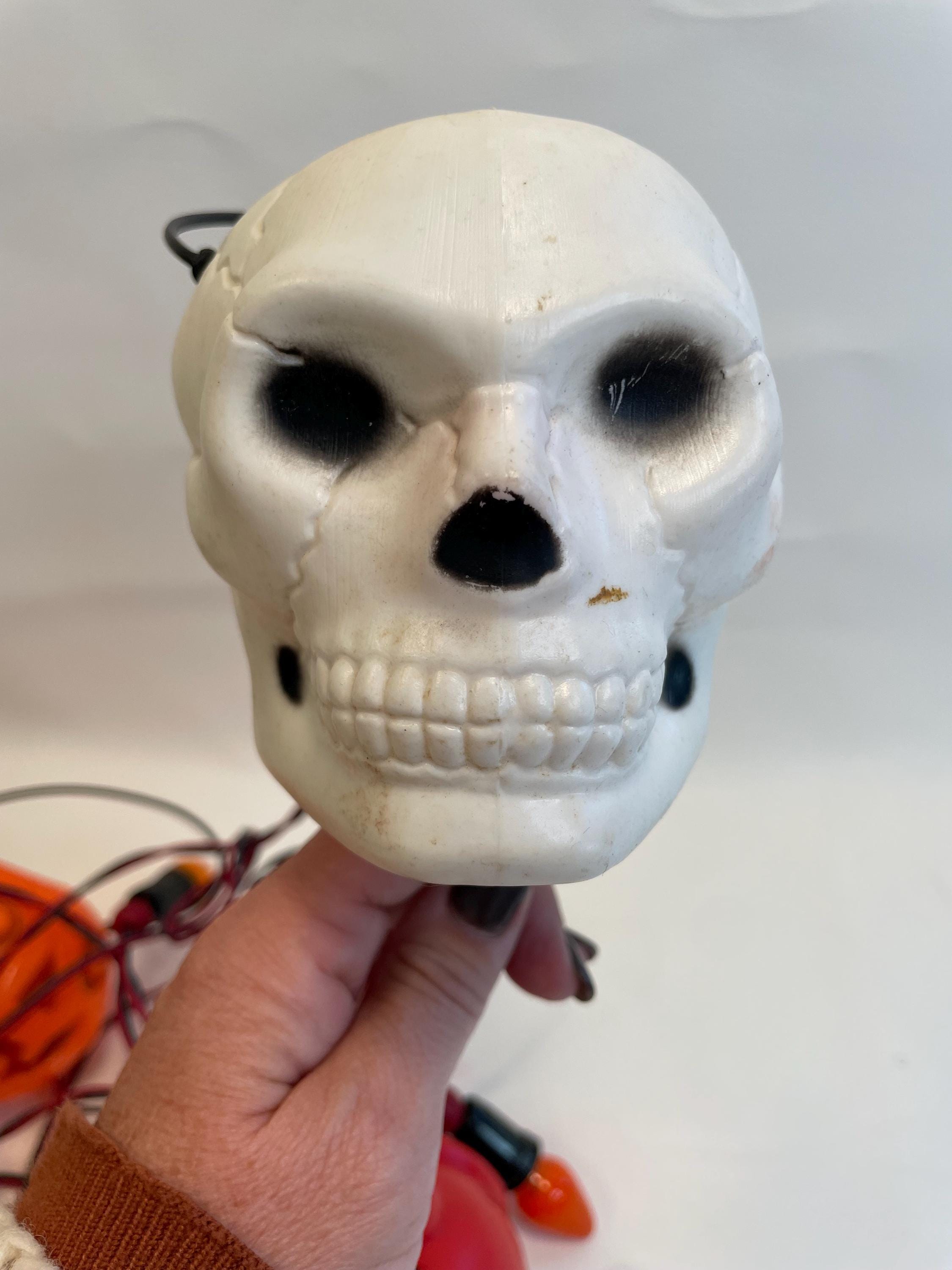 Vintage RARE Peerless Collectible Light String WORKING Skeleton