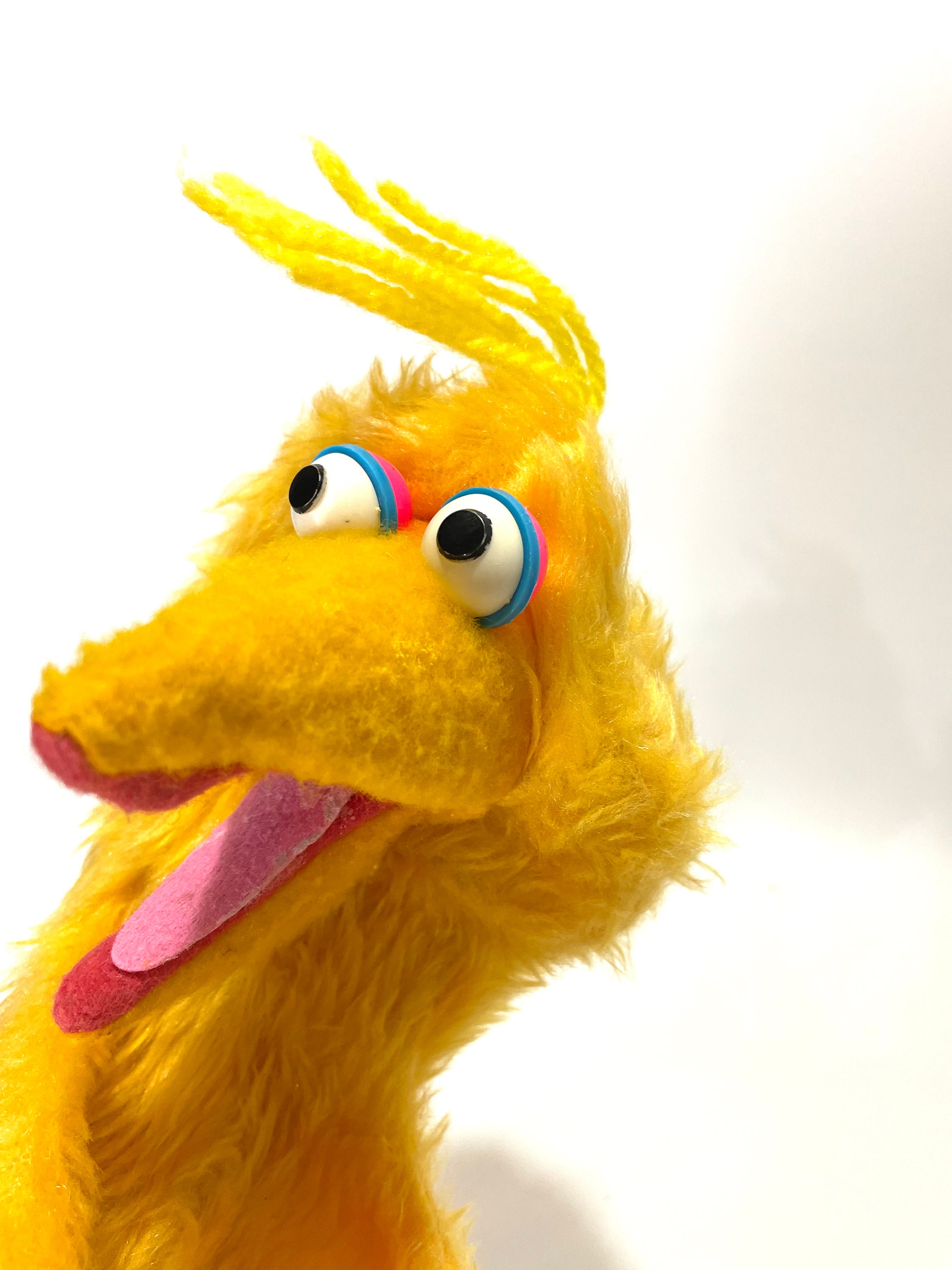 Vintage RARE 1980 Big Bird PUPPET Jim Henson Muppets Sesame Etsy