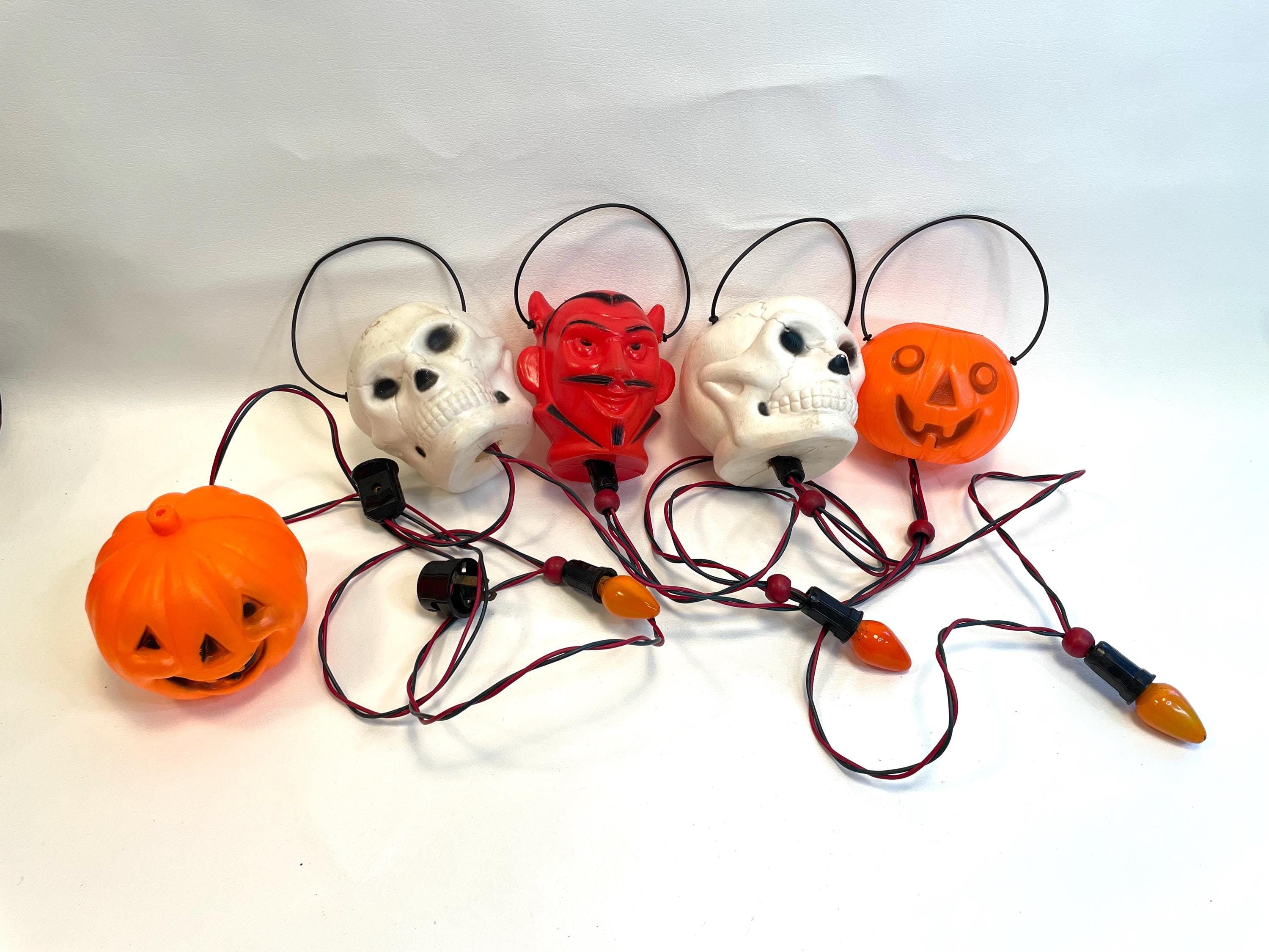 Vintage RARE Peerless Collectible Light String WORKING Skeleton