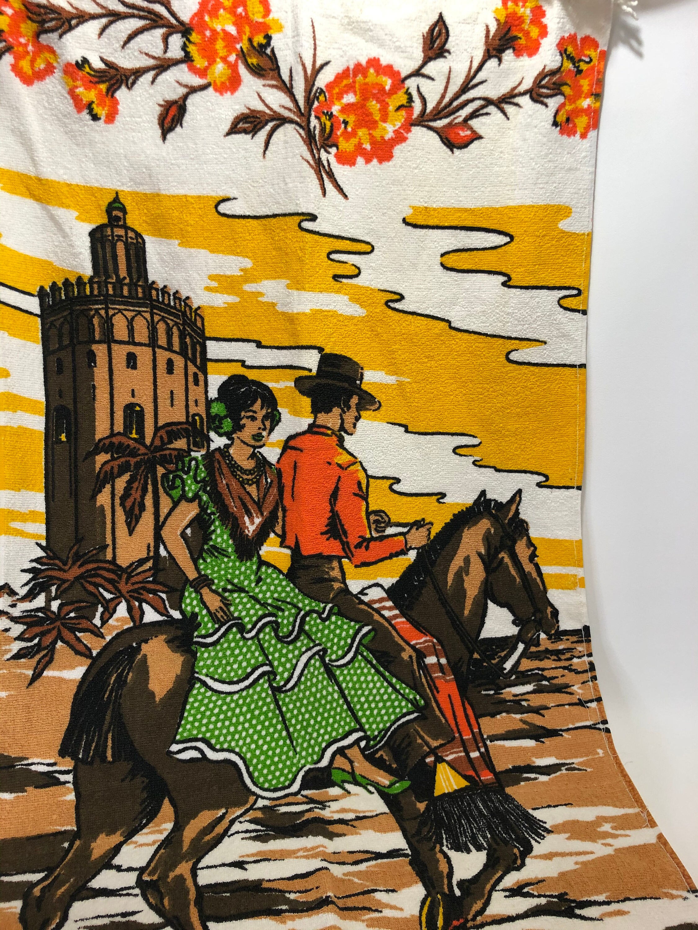 Beach Towel Spanish Etsy