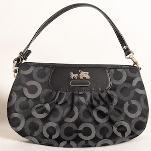 Coach Signature Bag Black - Etsy