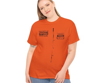 SCUM Prisoner-shirt met print | ScumTV-afbeelding