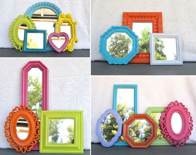 Custom Upcycled Mirrors Playroom Kids Room Dorm Collection of Etsy