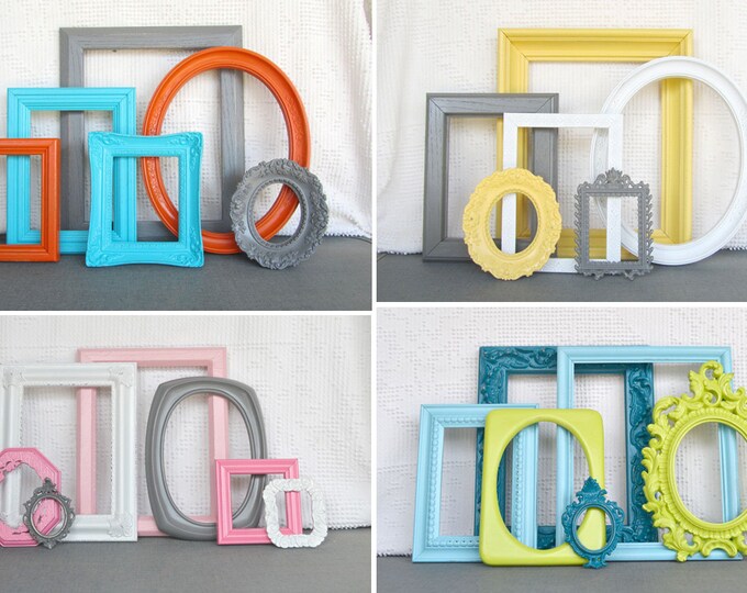 Custom Ornate Vintage Picture Frame Set of 6..you Pick Your Etsy