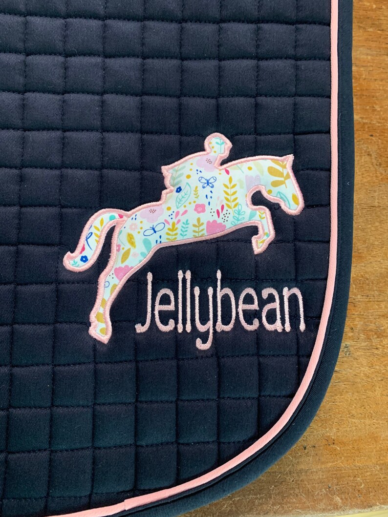 Custom Saddle Pad Etsy