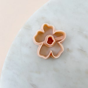 Polymer clay cutter | Fimo clay cutter | clay cutter | Embossing clay tools | DIY earrings | jewelry tools | 3D printed clay cutter | flower