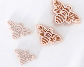 Bee Clay Stamps | Botanical Polymer Clay & Ceramic Stamps | Pottery Texture Tools