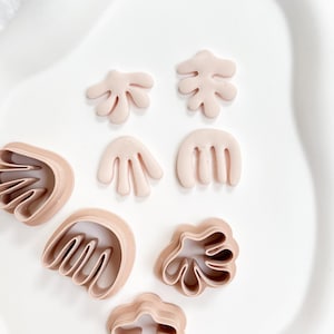 Cortador de arcilla polimérica / Cortador de arcilla Fimo / Cortador de arcilla / Herramientas para repujado de arcilla / Pendientes DIY / Herramientas de joyería / Cortador de arcilla impreso en 3D / Arte