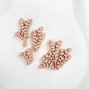 Set di stemmi botanici - kleistempels - briefstempels - kleistempels in polimero - kleistempels - bakken