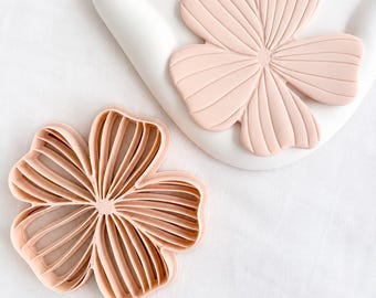 Large Flower Clay Cutter Bowl Mold | Flower Shaped Clay Dish | Polymer Clay & Ceramic Clay Tool | Pottery Bowl Mold | Clay Crafting Tool