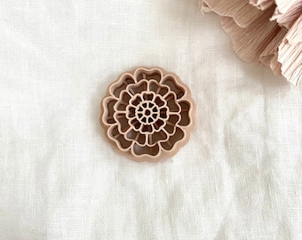Polymer clay boho flower cutter | clay cutter | Embossing clay tools | DIY earrings | jewelry tools | 3D printed cutter