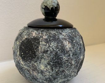 Earth Rise  Apollo 8 Jar by Helen Garriott