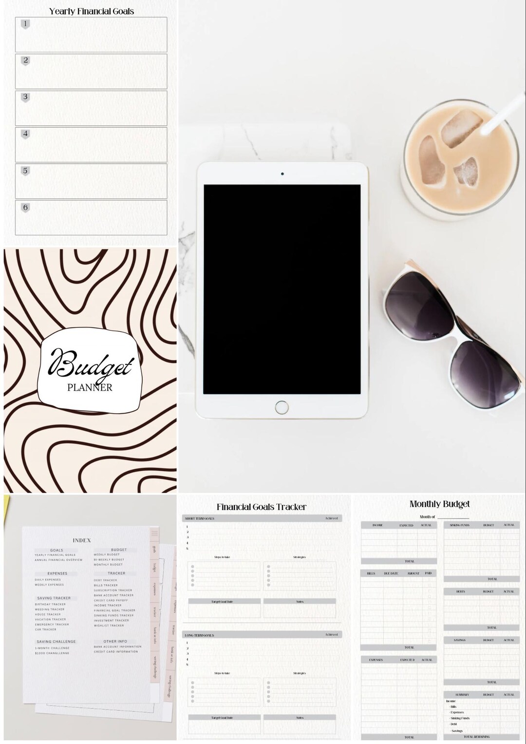 Digital Budget Planner - Etsy