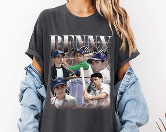 Comfort Colors The Sandlot Benny The Jet Shirt, Benny The Jet Bootleg Vintage Shirt, Vintage 90s Movie Tee, The Sandlot Shirt, Game Day Gift