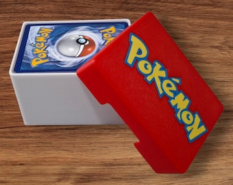 Estuche para guardar cartas Pokémon / Caja organizadora de cartas coleccionables / Organizador de TCG para cartas Pokémon, MTG y Yu-Gi-Oh