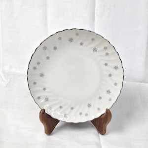 Jaren 60 Syracuse China Silhouette Stardust 6 1/2" broodboterbord