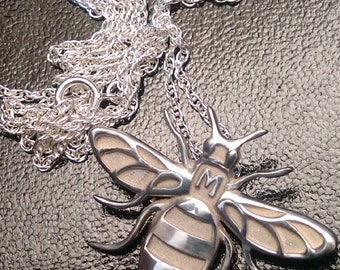 Manchester Bee Sterling Silver pendant