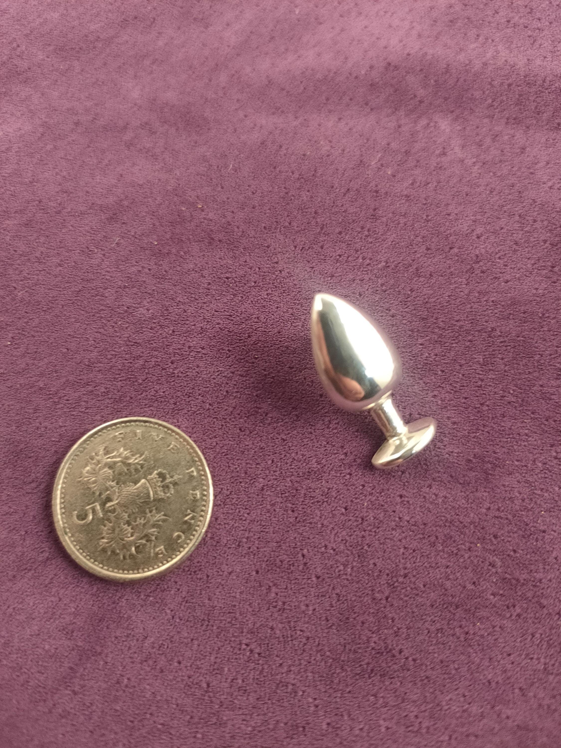 Butt Plug, Buttplug Sterling Silver Brooch Pin, Handmade for BDSM and  Vanilla Love - Etsy
