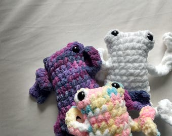 Twisty Leggy Frog Plush Toy