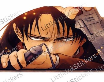 Levi Ackerman Peeker Sticker