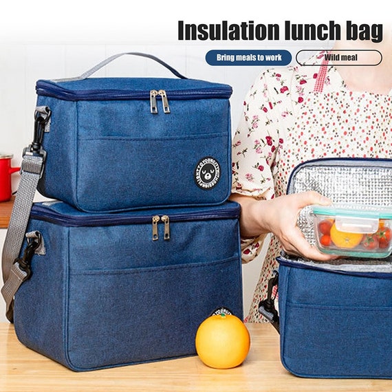 Lunch Bag Thermal Insulated Lunch Box Tote Cooler… - image 2