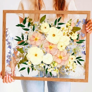 Wedding Bouquet Preservation, Pressed Flower Preservation, Framed Bouquet Preservation, Custom Bridal Flowers, Art, Wedding Gift Keepsake
