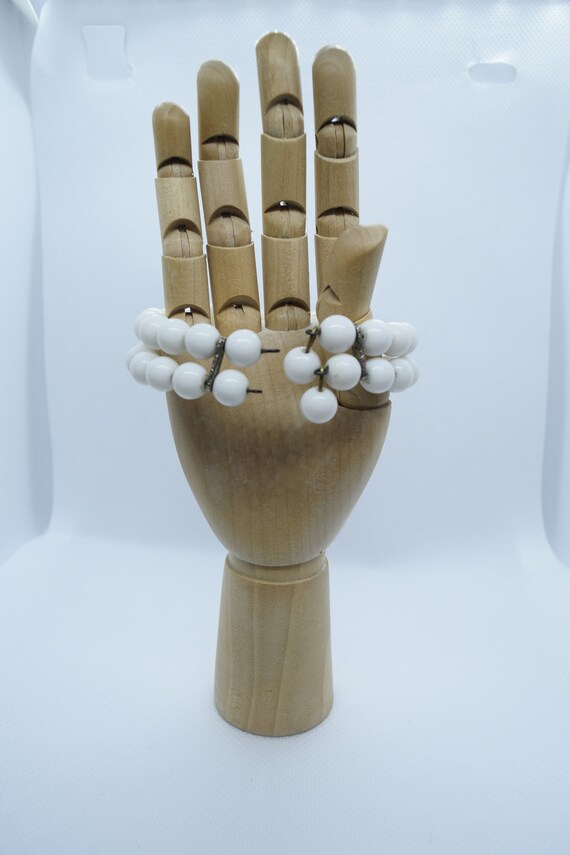 Set of three spiral beaded bracelets, beaded brac… - image 4