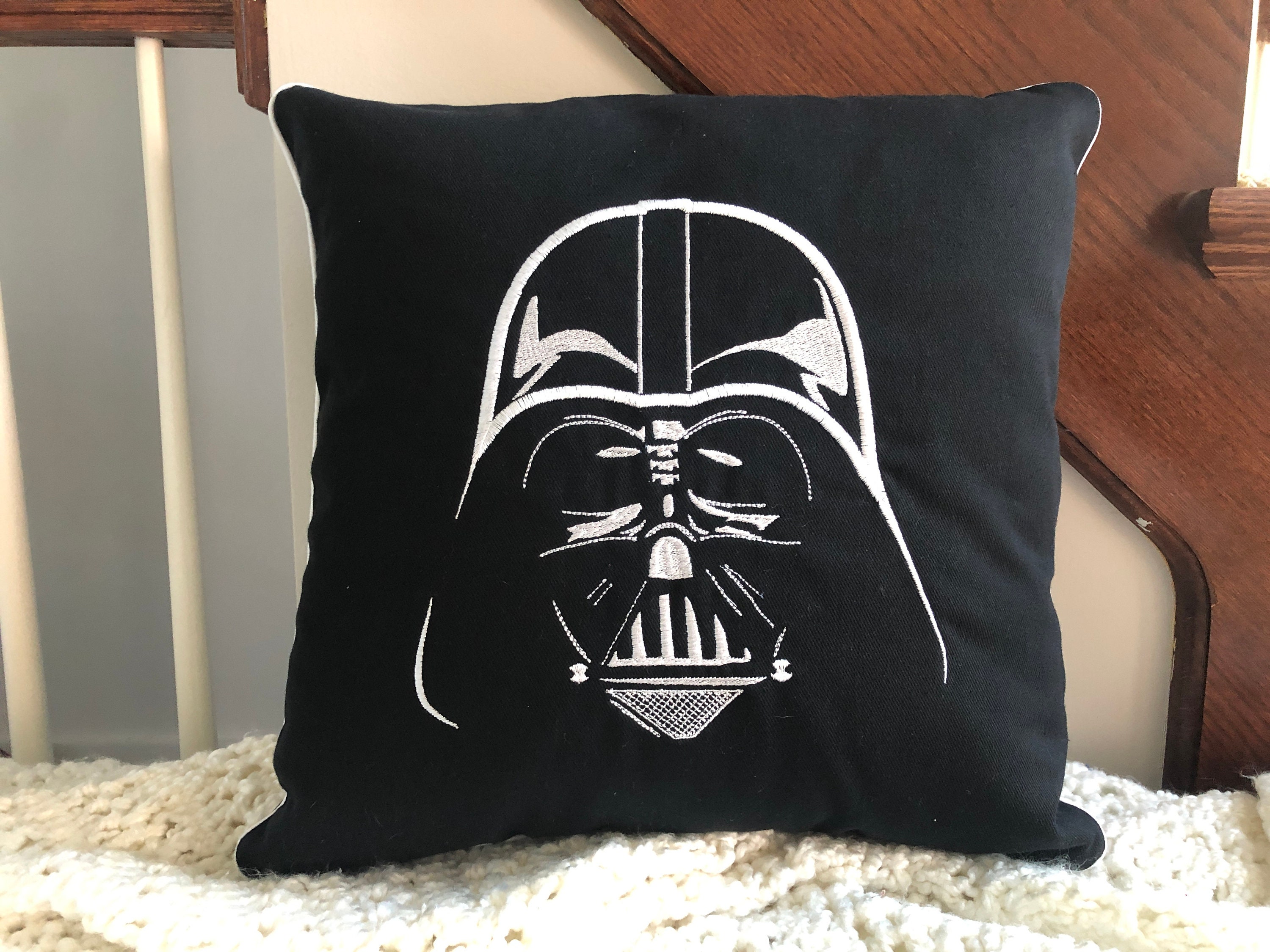 Ful Grey Star Wars Darth Vader and Storm Trooper Portable Neck Pillow