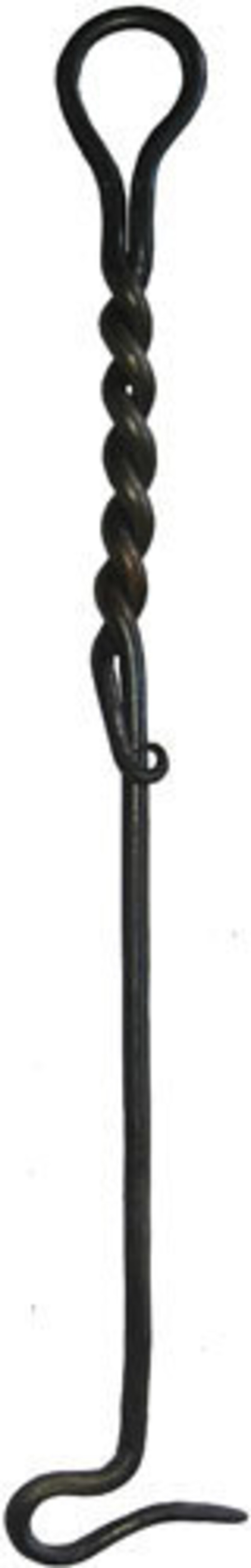 Hand Fireplace Poker with large handle twist. Etsy