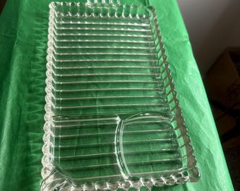 Vassoio Hazel Atlas Bell and Rib