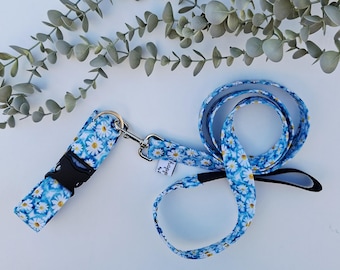 Set de collar y correa para mascota, perro o gato - Disponible en dos tamaños.