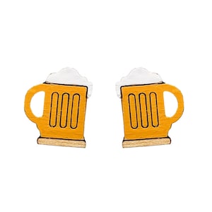 Bierkrug Ohrstecker, IPA Ohrstecker, Beef Fan Ohrringe, Muttertagsgeschenk, Oktoberfest