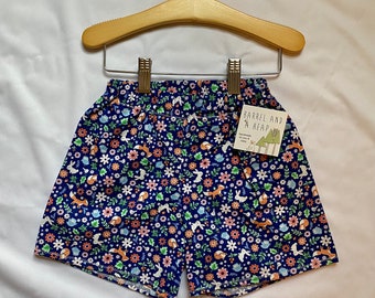 Limited Edition Forest Animals Baby and Toddler Shorts